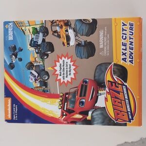 Blaze And The Monster Machines Axel City Adventure Board Game